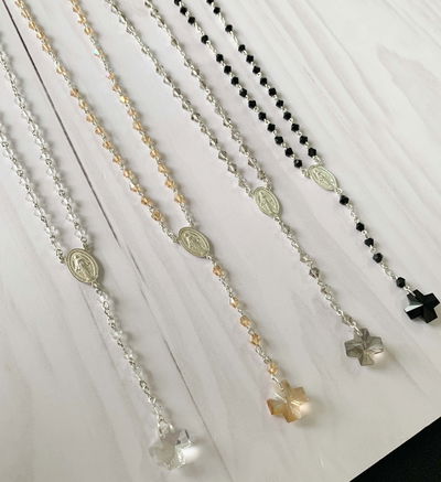 ROSARIO 4MM CRISTAL JD