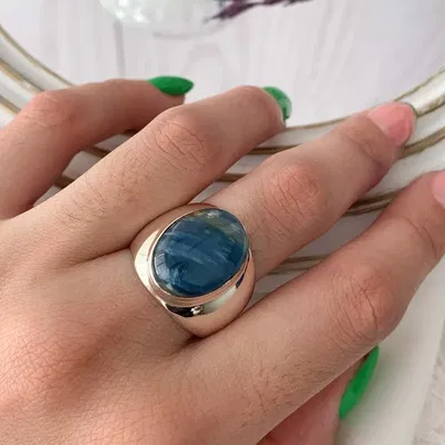 ANILLO LINEA EXCLUSIVA ONIX CIELO