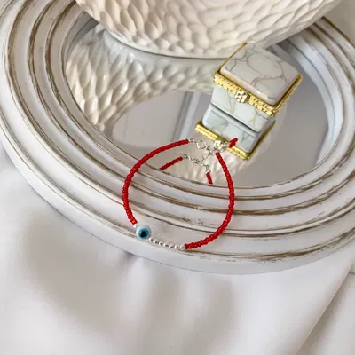 PULSERA LAURA BRILLO CON OJO