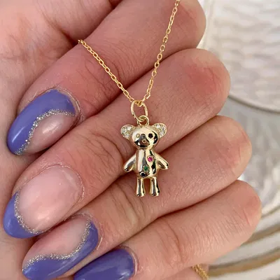 GARGANTILLA TEDDY GOLD