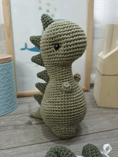 Amigurumi Dinosaurio Rexi