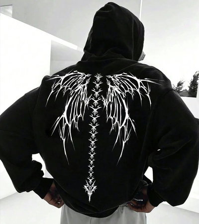 Buzo Alas esqueletos