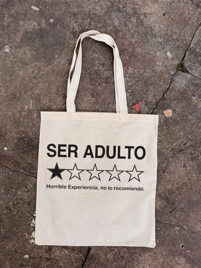 Tote bag Ser adulto