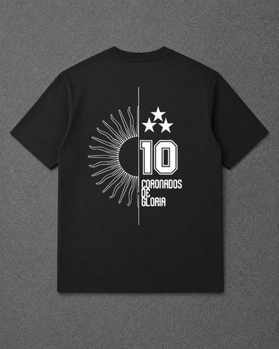 Remera Oversized Argentina: coronados de gloria