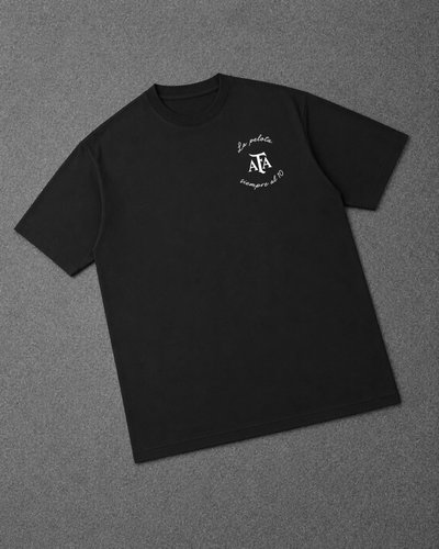 Remera Oversized Argentina: la pelota simpre al 10