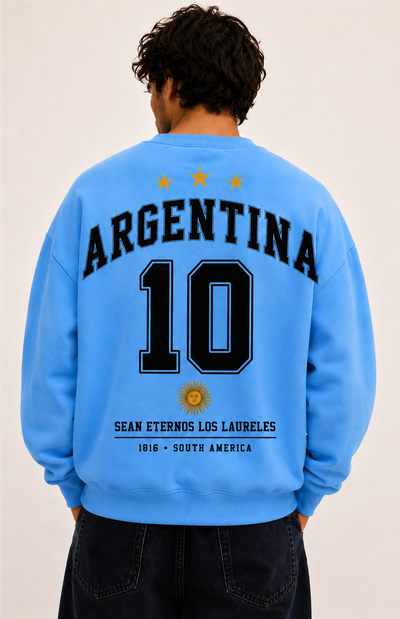 Buzo Argentina: Sean eternos los laureles (celeste)