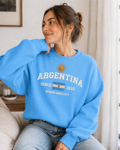 Buzo Argentina: Burenos Aires City (celeste)
