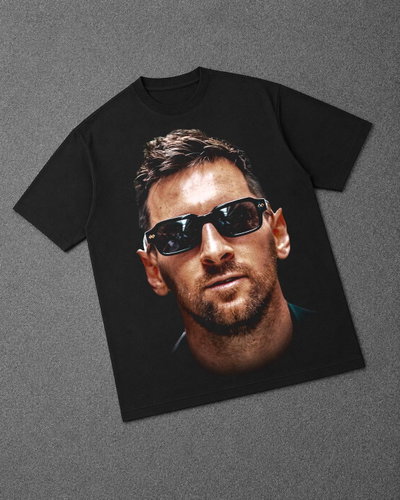 Remera Oversized Argentina: Lionel Messi