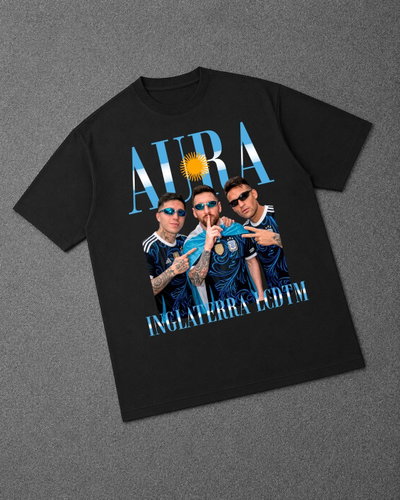 Remera Oversized Argentina: Inglaterra LCDTM