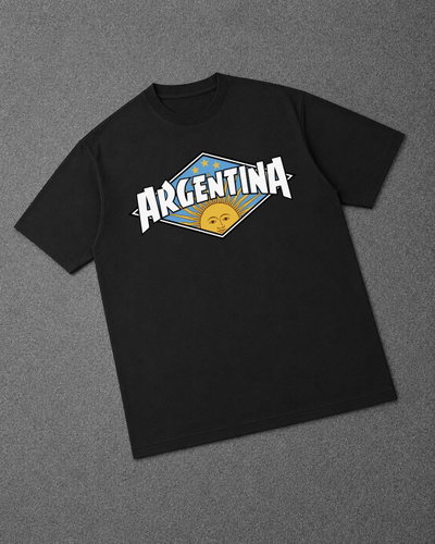 Remera Oversized Argentina