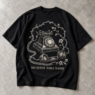 Remera Oversized No estoy para nadie