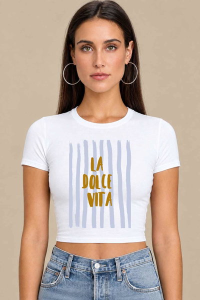 Remera Babytee La dolce vita
