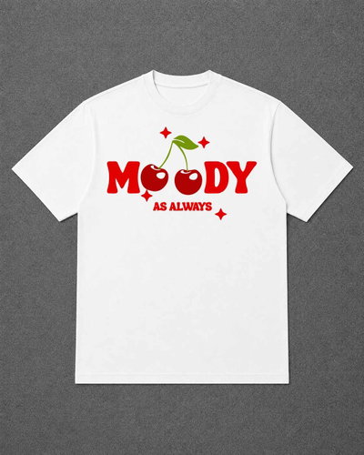 Remera Oversized Cerezas - Moody
