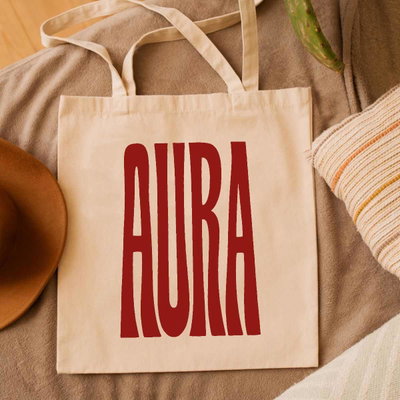 Tote bag Aura