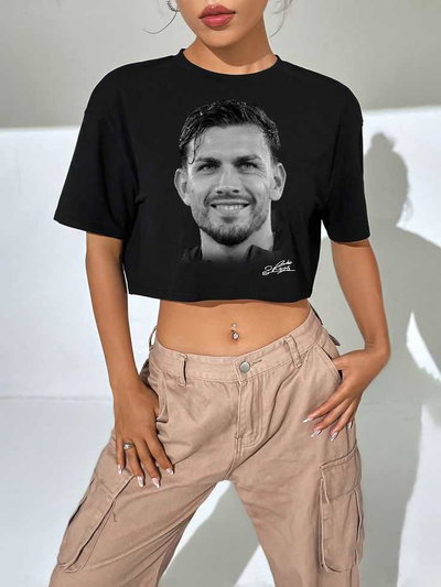 Remera pupera oversized Argentina: Leandro paredes