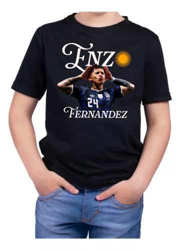 Remera niños/nena Argentina: Enzo fernandes