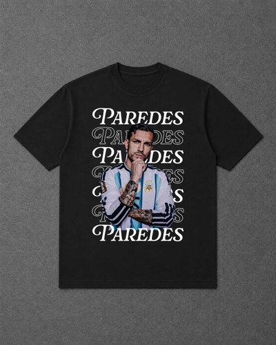Remera Oversized Argentina: Leandro paredes (mod 1)