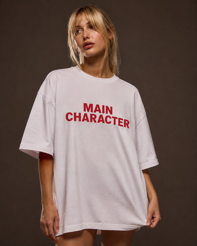 Remera Oversized Mail character