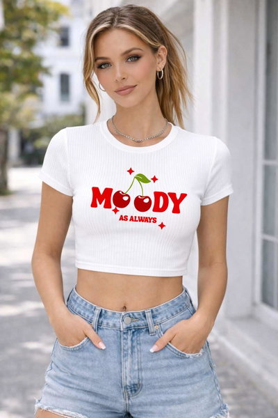 Remera Baby Cerezas moody