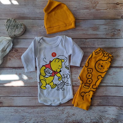 Set trío Pooh 1 al 3 manga larga💕