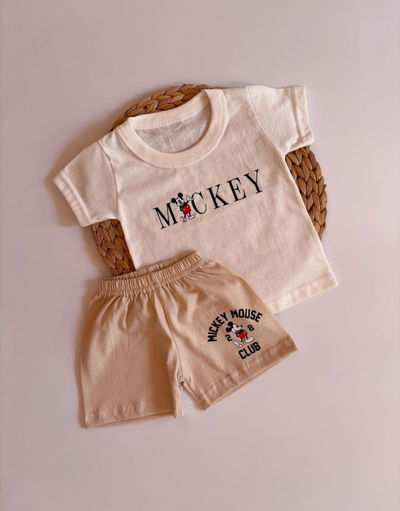 Conjunto Mickey unisex 2 al 6 💓