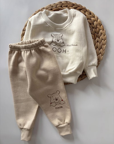 Conjunto Pooh beige 💜