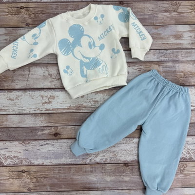 Conjunto Mickey celeste 💜