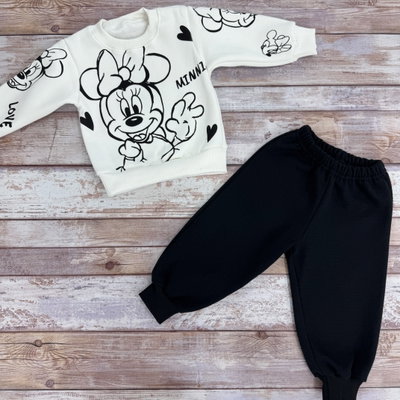 Conjunto Minnie negro 💜
