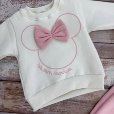 Conjunto moño Minnie 💓