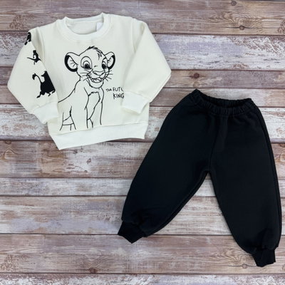 Conjunto simba negro ❄️