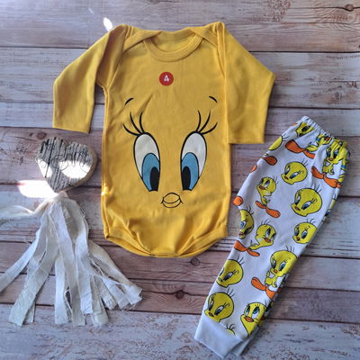 Set dúo tweety 4 al 6 manga larga 💕