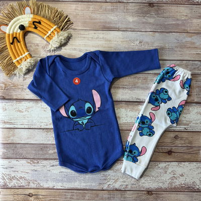 Dúo stich 4 al 6 manga larga 💜
