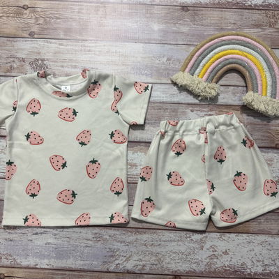 Conjunto wafle frutilla 🍓