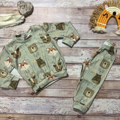Conjunto wafle animalitos 💕