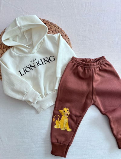 Conjunto frizado lion King blanco💖