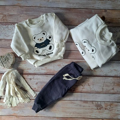 Conjunto frizado osito 1 al 5💙