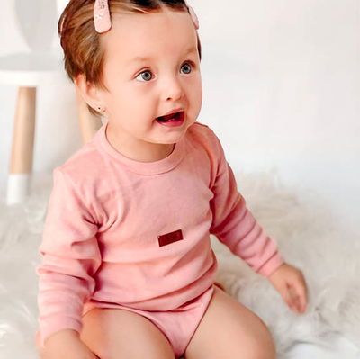 Body rosa ML 100% algodón