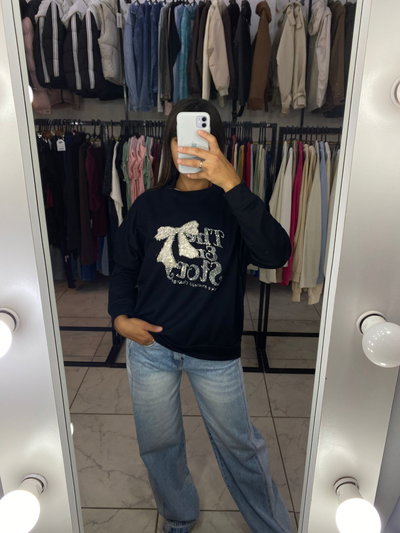 BUZO MOÑO BRILLOS COD 0006