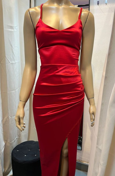 VESTIDO SATEN COD 0017