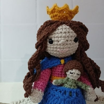 Maria Auxiliadora (Amigurumi)