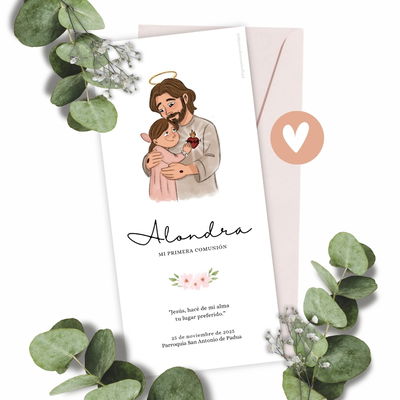 Estampita Alondra  (x14 unidades)