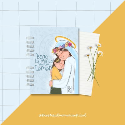 Cuaderno “Bajo tu manto".