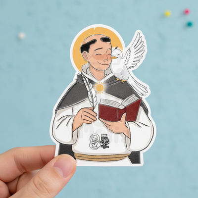 Sticker Santo Tomás de Aquino