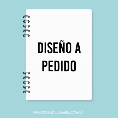 Cuaderno Personalizado x20 unidades  