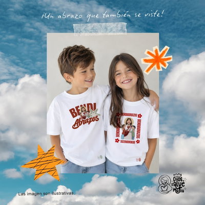 Remera "Bendiabrazos de Jesús"