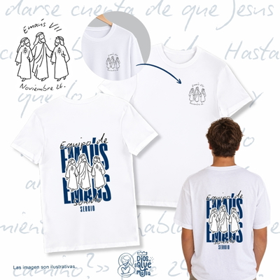 Remera Corazones en llamas | Emaús