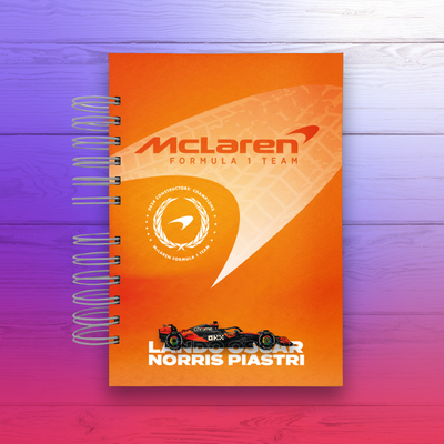 Cuaderno de Notas A5 - McLAREN