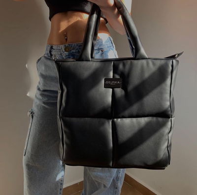 Bolso Puffer Negro
