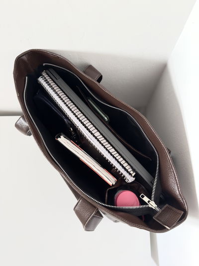 Bolso Maxi Tote Chocolate (se envía a partir del 28/03)