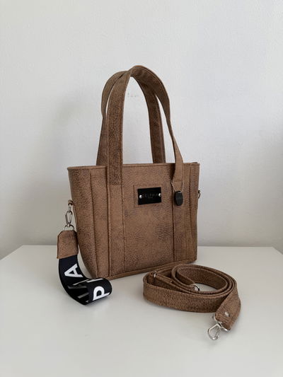 Mini Tote Suela Gastado